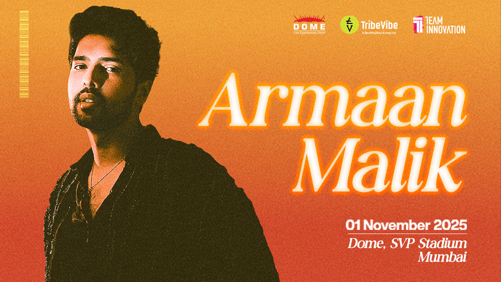 Armaan Malik Concert Poster